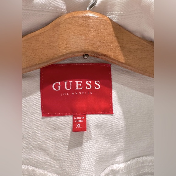 Guess White Denim Jacket - Picture 3 of 3